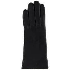 Maison Fabre Gants, Moufles|Gants en Cuir d'Agneau doublure Laine Victoire noirs