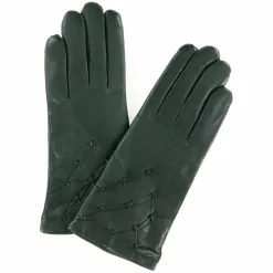 Maison Fabre Gants, Moufles|Gants en Cuir d'Agneau doublure Laine Yvette fer