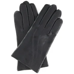 Maison Fabre Gants, Moufles|Gants en Cuir d'Agneau doublure Laine Waves fer