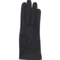 Maison Fabre Gants, Moufles|Gants en Cuir d'Agneau doublure Textile Fanny noirs