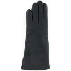 Maison Fabre Gants, Moufles|Gants en Cuir d'Agneau doublure Laine Mila fer