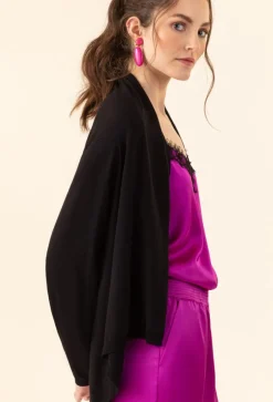 Bleu Blanc Rouge Gilets Et Cardigans|Gilet Charmant noir