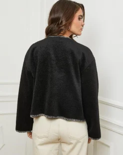 L'Armoire de Suzette Gilets Et Cardigans|Gilet Clara noir