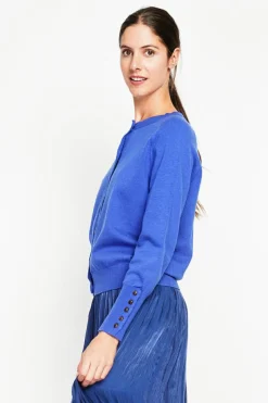 Assuili Gilets Et Cardigans|Gilet col ras du cou royal