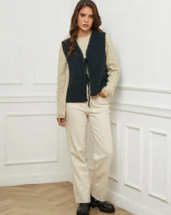 L'Armoire de Suzette Gilets Et Cardigans|Gilet Diane noir
