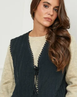 L'Armoire de Suzette Gilets Et Cardigans|Gilet Diane noir