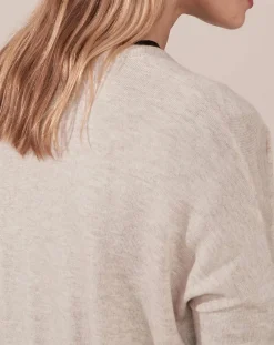 Caroll Gilets Et Cardigans|Gilet en Laine mélangée Ashton beige