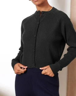 Garance Paris Gilets Et Cardigans|Gilet en Laine mélangée Timeo granit