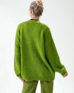 Indies Gilets Et Cardigans|Gilet en Laine mélangée Victoria bambou