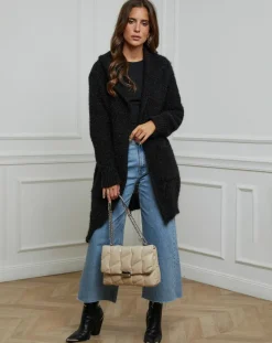 L'Armoire de Suzette Gilets Et Cardigans|Gilet Lucie noir