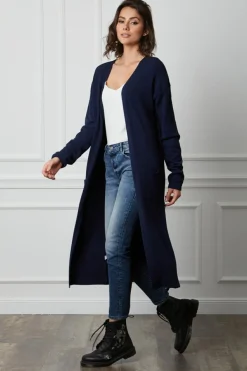 Fleur de cachemire Gilets Et Cardigans|Gilet Mali Marine