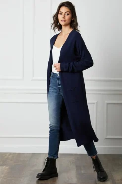 Fleur de cachemire Gilets Et Cardigans|Gilet Mali Marine