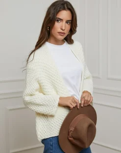 Alice & Charlotte Gilets Et Cardigans|Gilet Manon blanc