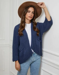 Alice & Charlotte Gilets Et Cardigans|Gilet Manon marine