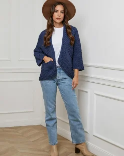 Alice & Charlotte Gilets Et Cardigans|Gilet Manon marine