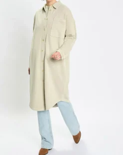 Marc O'Polo Gilets Et Cardigans|Gilet Maxi beige