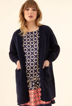 Bleu Blanc Rouge Gilets Et Cardigans|Gilet Nola bleu