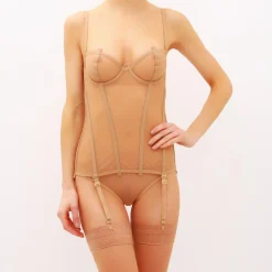 La Perla Lingerie, Nuit|Guêpière Frames nude