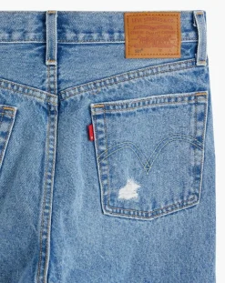 Levi's® Jeans|Jean 501 Crop coupe droite bleu