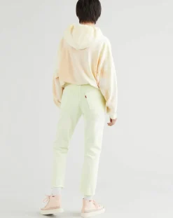 Levi's® Jeans|Jean 501 Crop In The Lime pastel jaune