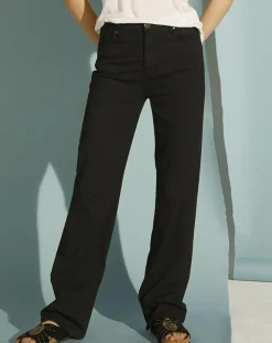 Swildens Pantalons|Jean Fawcett noir