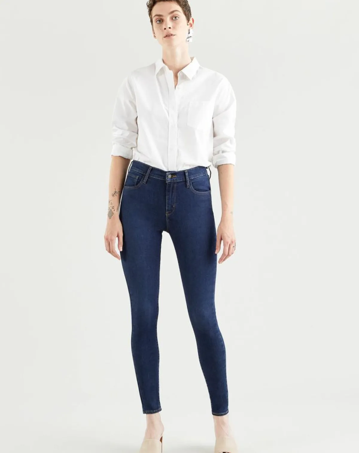 Levi's® Jeans|Jean 720 Hirise Super Skinny sculpt Echo B bleu