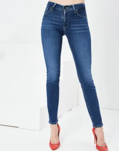 Levi's® Jeans|Jean 712 Slim Read Btwn The Lines bleu