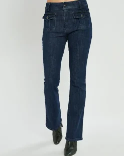 Lauren Vidal Jeans|Jean Biba bleu