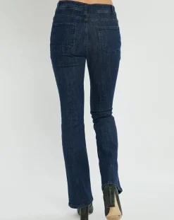 Lauren Vidal Jeans|Jean Biba bleu