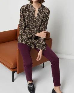 Swildens Jeans|Jean Bijouxc bordeaux