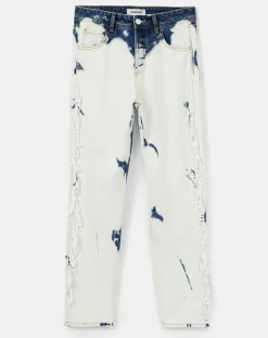 Desigual Jeans|Jean Bleach blanc/bleu