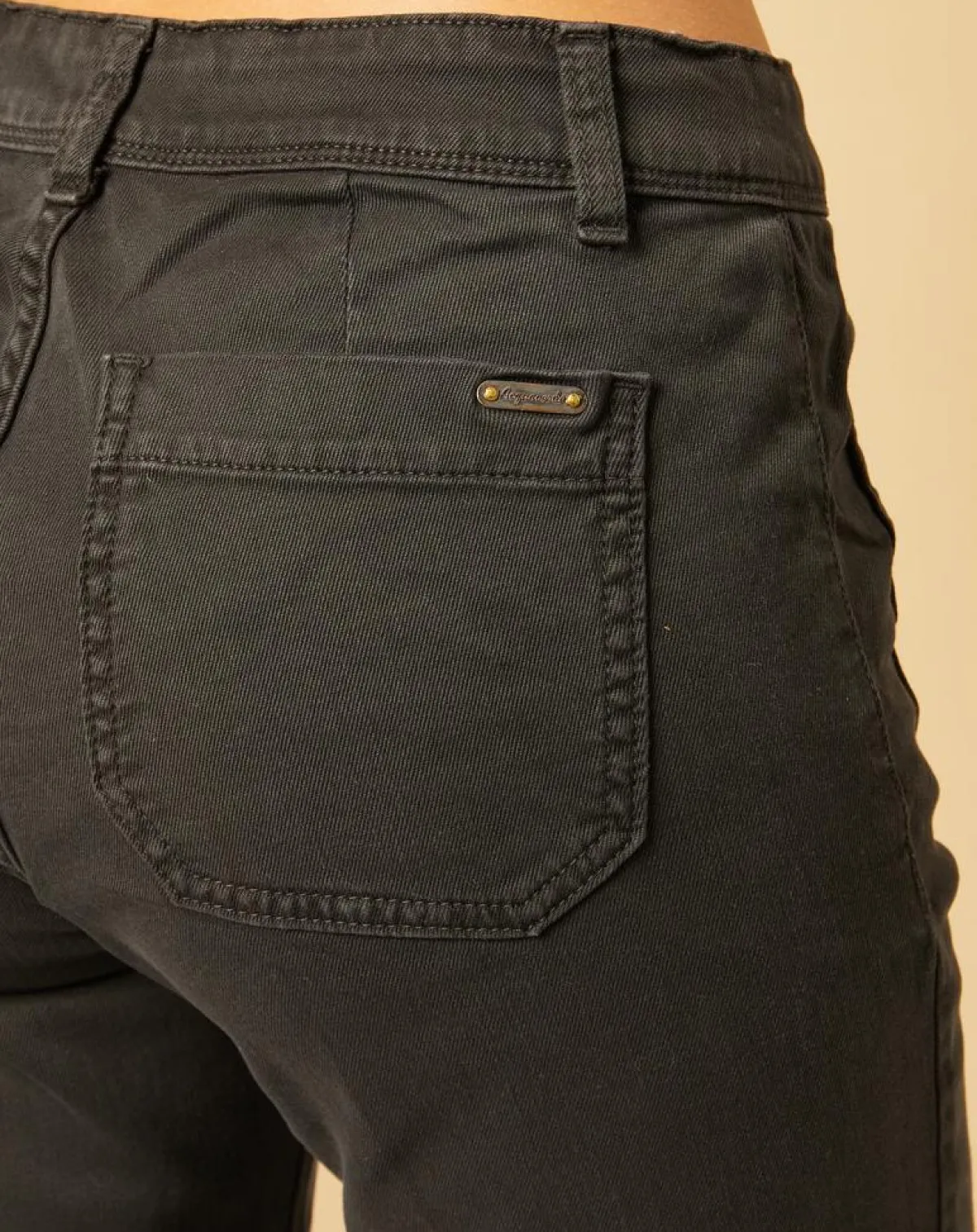 Acquaverde Jeans|Jean bootcut Charlotte charcoal