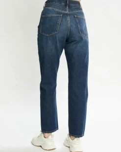 Scotch & Soda Jeans|Jean Boyfriend 100% Coton Bio bleu moyen