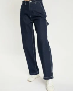 Element Jeans|Jean brut large bleu foncé