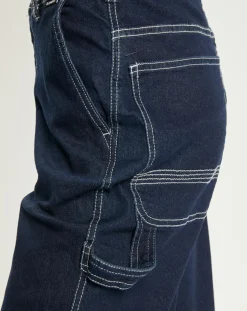 Element Jeans|Jean brut large bleu foncé