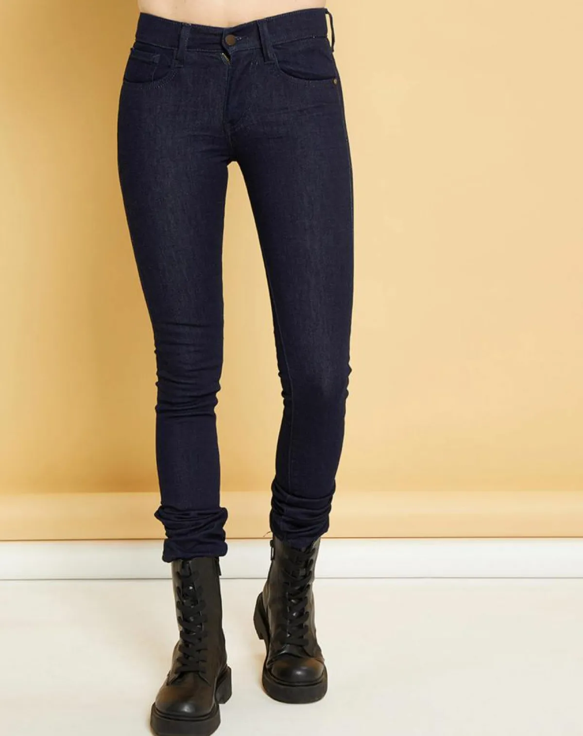 Acquaverde Pantalons|Jean Denim Blue Hanneli brut