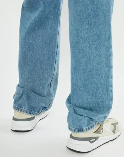 Marc O'Polo Jeans|Jean droit 100% Coton Bio Heddal Baggy Style bleu