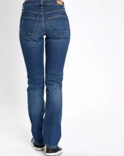 Esprit Jeans|Jean droit bleu foncé