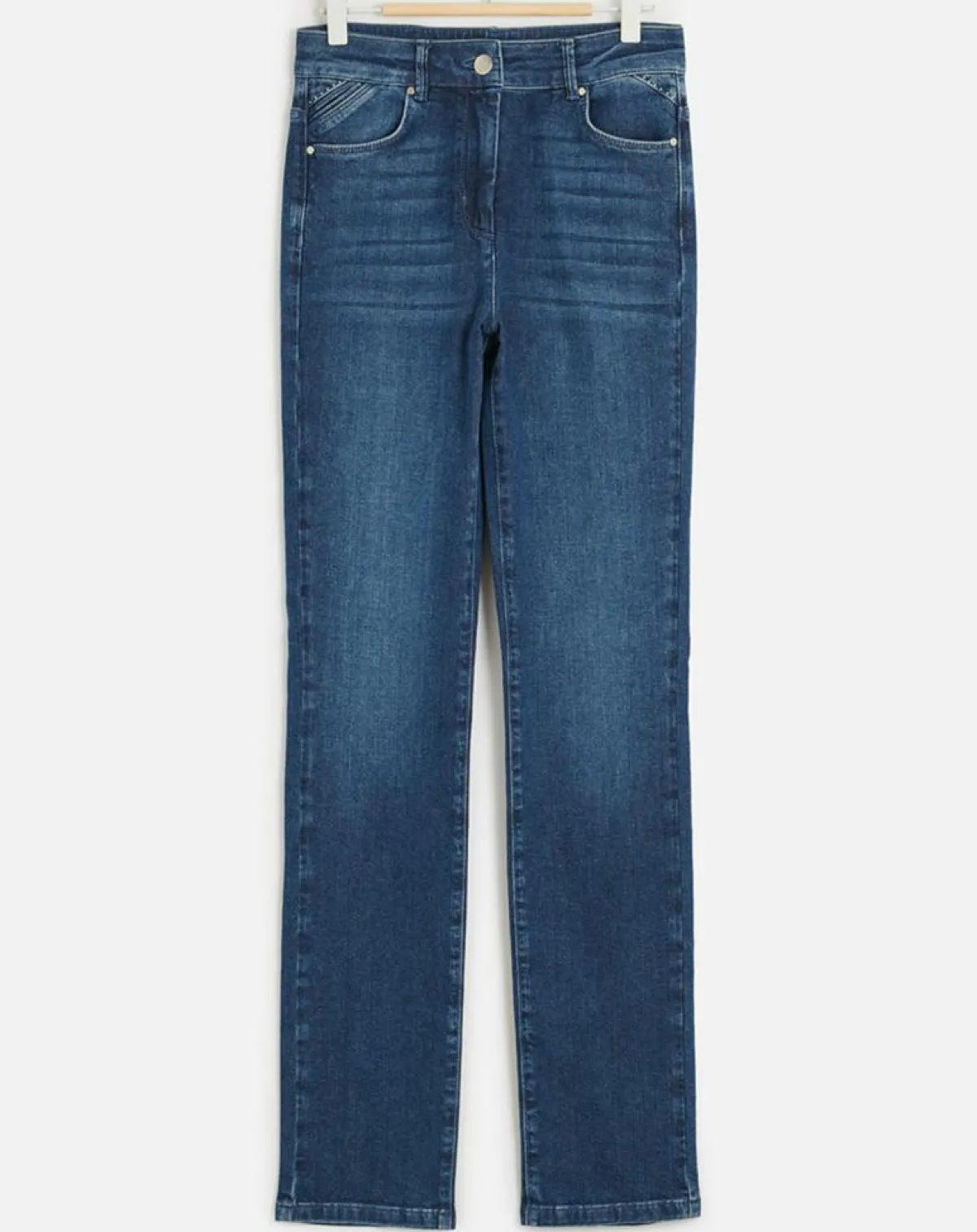 Caroll Jeans|Jean droit Darlingta denim moyen