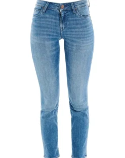 Lee Jeans|Jean droit Elly Hr bleu délavé