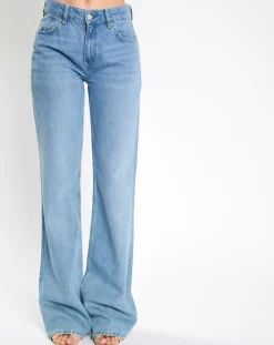 Esprit Jeans|Jean flare léger bleu clair