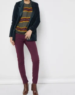 Swildens Jeans|Jean Gigic bordeaux