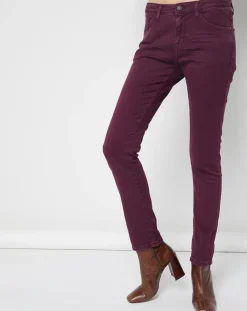 Swildens Jeans|Jean Gigic bordeaux