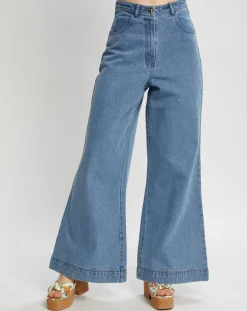Manoush Jeans|Jean Large Amerinjean bleu