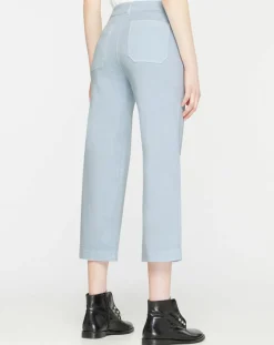 Yerse Jeans|Jean large Amy bleu clair