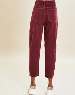 Chloé Stora Jeans|Jean Ravi bordeaux