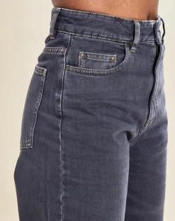 Chloé Stora Jeans|Jean Ravi noir délavé