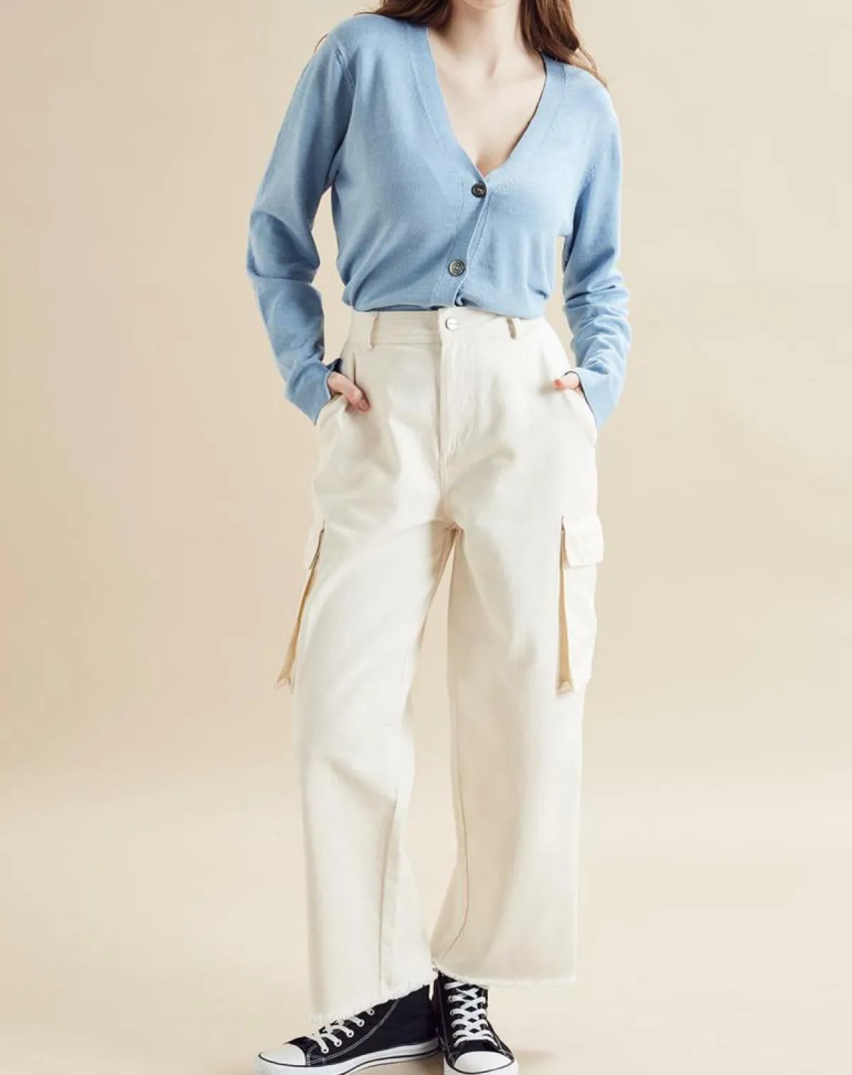 Chloé Stora Jeans|Jean Robin écru