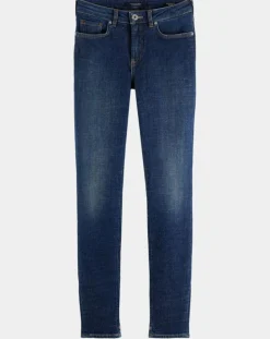 Scotch & Soda Jeans|Jean Skinny Bohemienne Tr bleu foncé