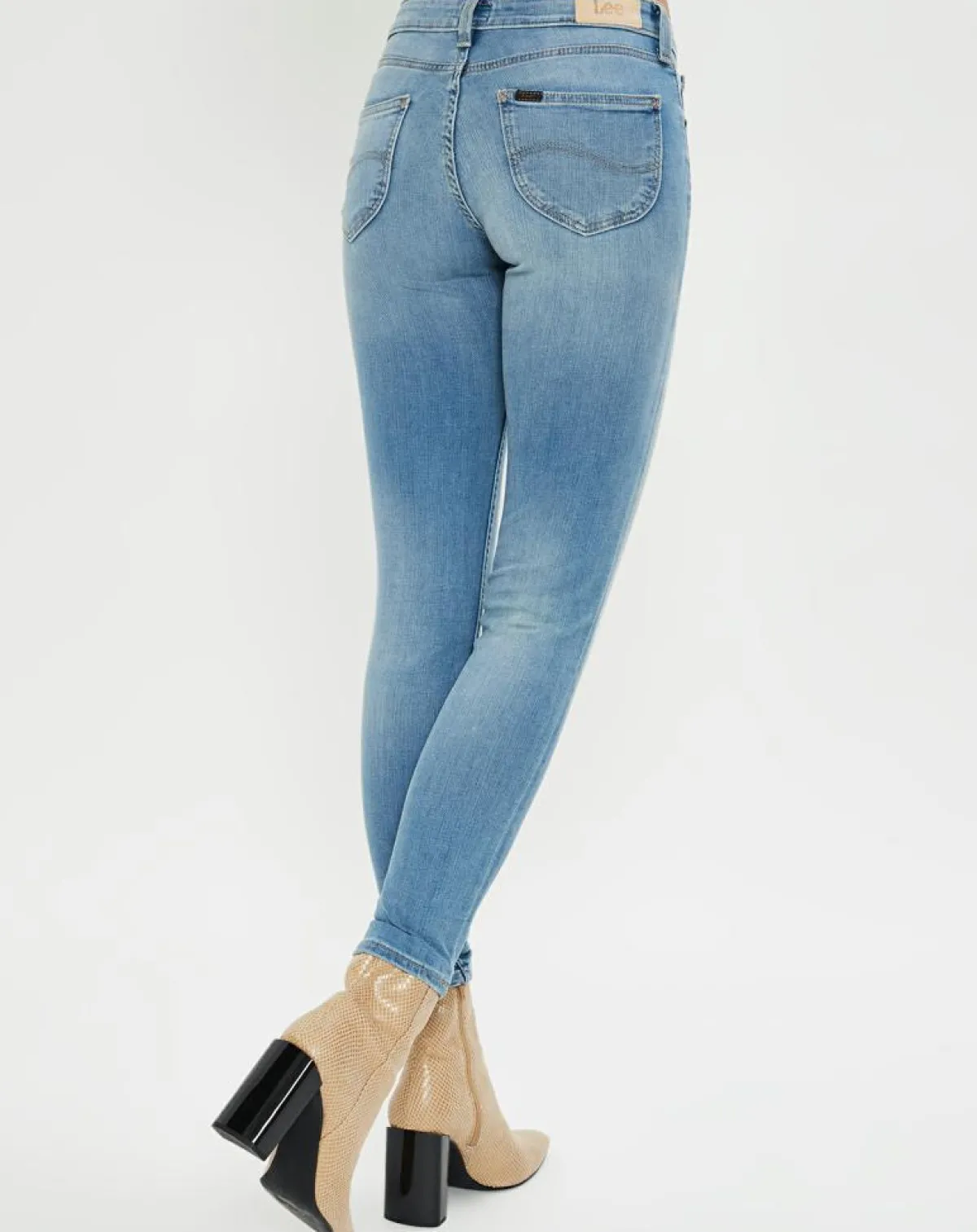 Lee Jeans|Jean Skinny Scarlett Mr bleu clair